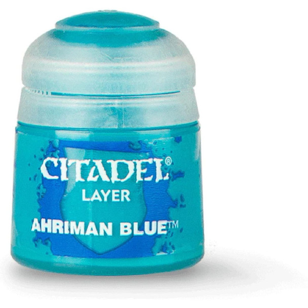 Games Workshop - Citadel Colour Layer: Ahriman Blue (12ml) Paint