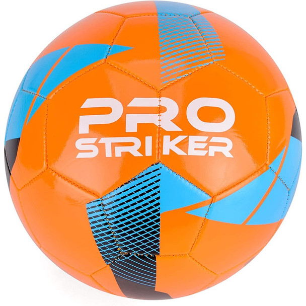 Size 5 Pro Striker Football Orange