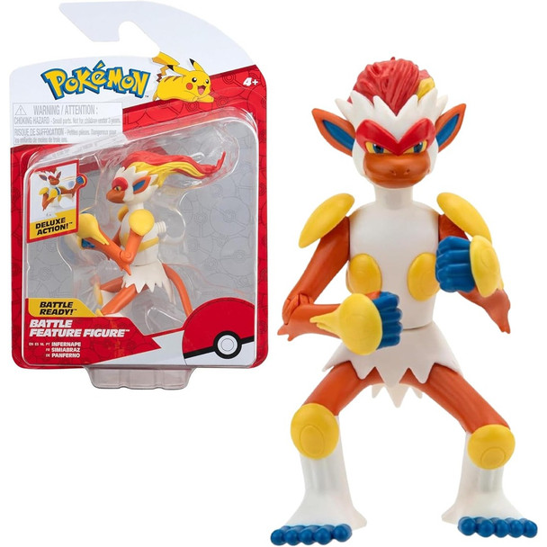 Pokémon 4.5" Battle Feature Figure: Infernape