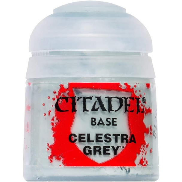 Games Workshop - Citadel Colour Base: Celestra Grey (12ml) Paint