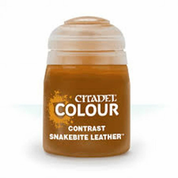 Games Workshop - Citadel Colour Contrast: Snakebite Leather (18ml) Paint