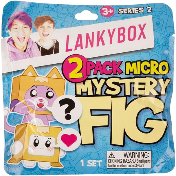 Lankybox Micro Figure 2-Pack Blind Bag