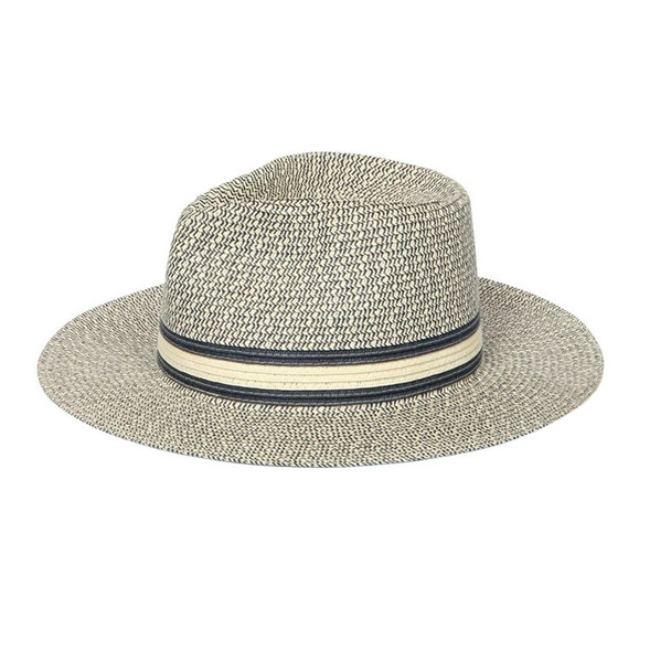 Bartleby Unisex Fedora Blue Weave Hat