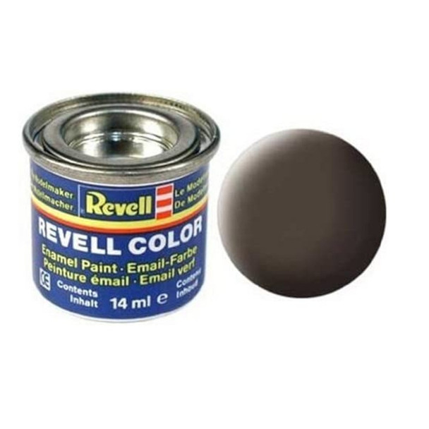 Revell Enamel 084 Leather Brown Mat 14Ml