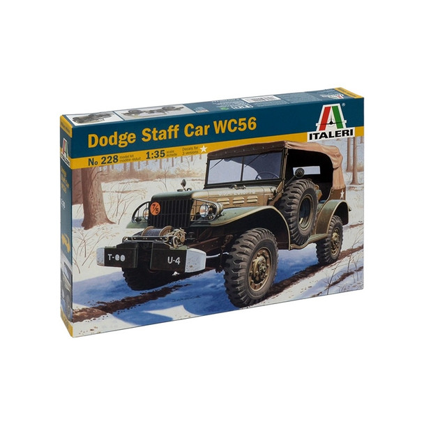 Italeri Dodge Staff Car WC56 1:35 Model Kit