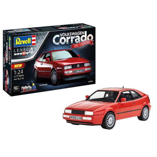 Revell Gift Set 05666 35 Years VW Corrado 1:24 Plastic Model Kit