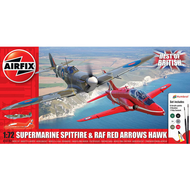 Airfix Best Of British Spitfire And Red Arrows Hawk