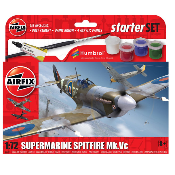 Airfix Small Beginners Gift Set Supermarine Spitfire MkVc