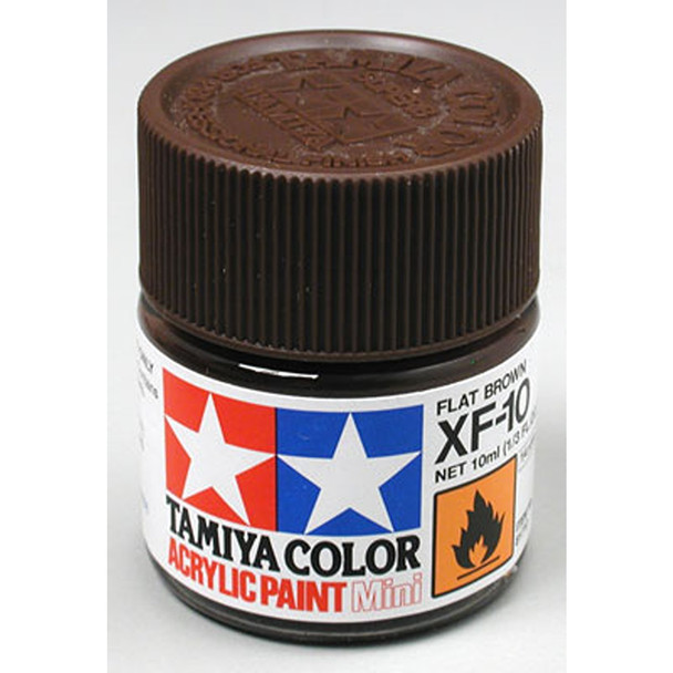 Tamiya 81710 Acrylic Mini XF-10 Flat Brown