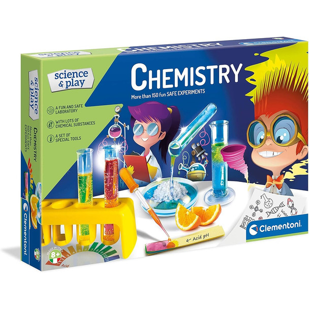 Clementoni Science & Play - Chemistry Lab 150 Experiments