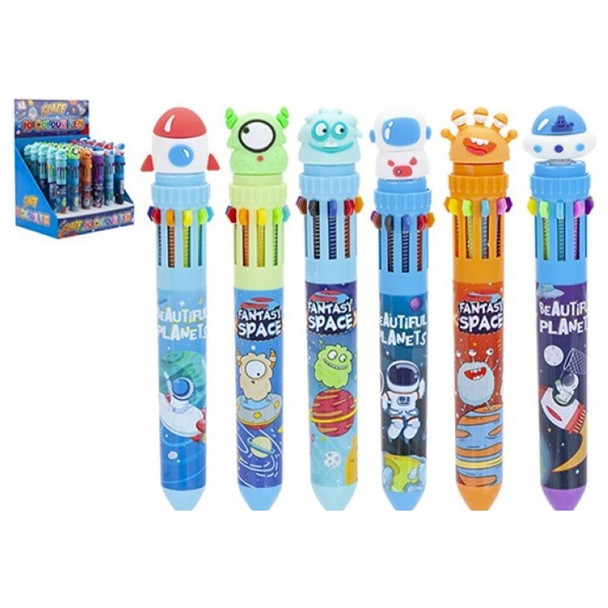 Space Design 10 Colour Pen (One Supplied)