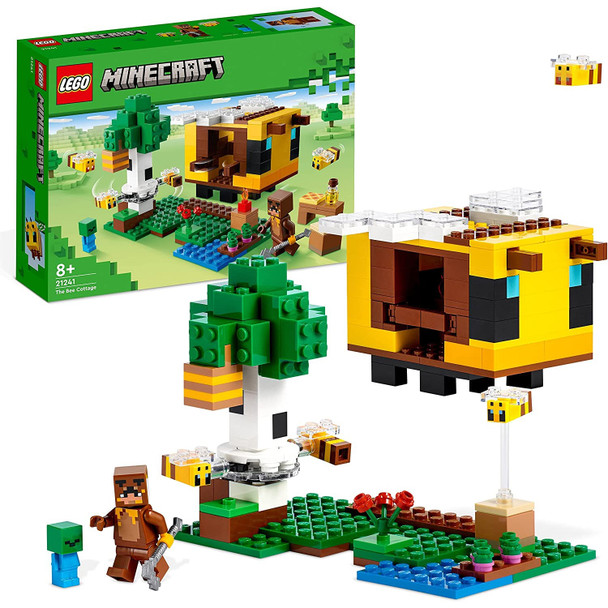 LEGO 21241 Minecraft The Bee Cottage Construction Toy