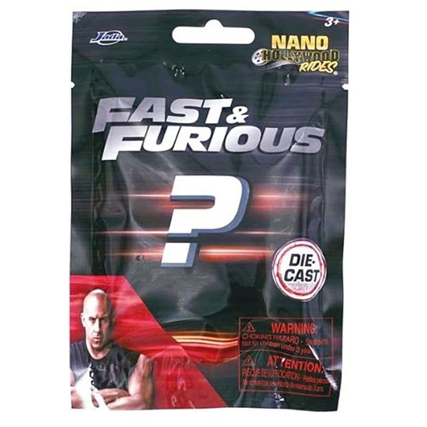 Fast & Furious Nano Metal Figure Blind Bag