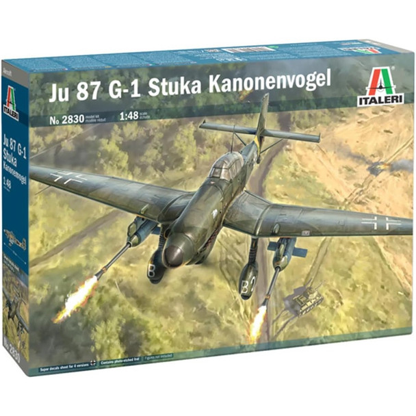 Italeri Ju-87 G-1 Stuka Kanonenvogel 1:48 Model Kit