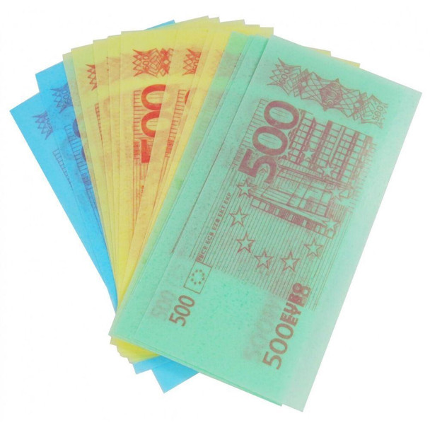 Crazy Candy Factory Edible Paper Funny Money  One Supplied