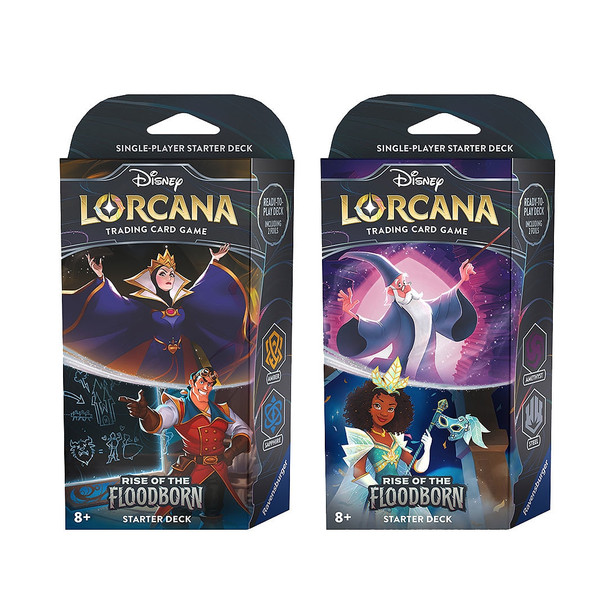 Disney Lorcana TCG - Rise of the Floodborn Starter Deck (One at Random)