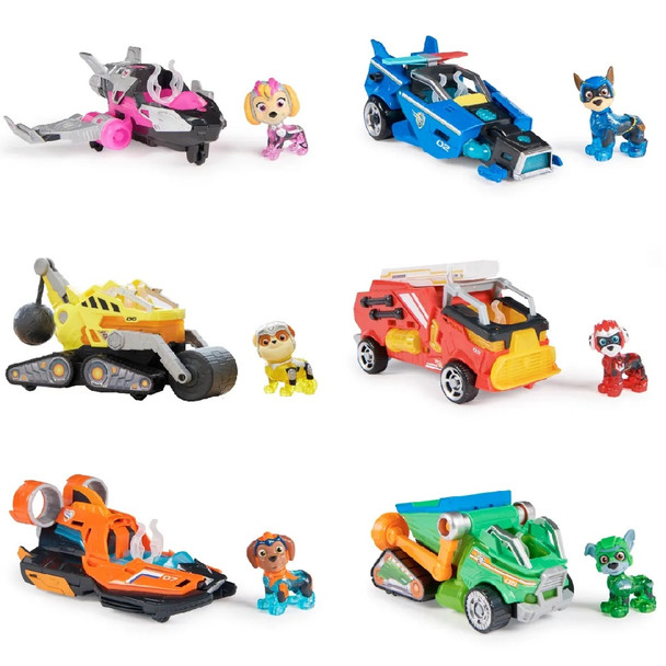 Paw Patrol Movie Vehicle Assortment - 1 Supplied