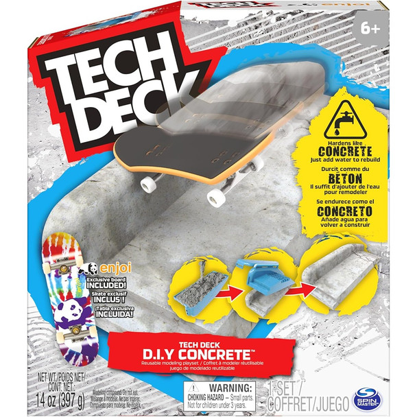 Tech Deck DIY Concrete Ramp Playset