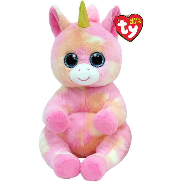 TY Beanie Bellies - Skylar the Unicorn Medium 24cm