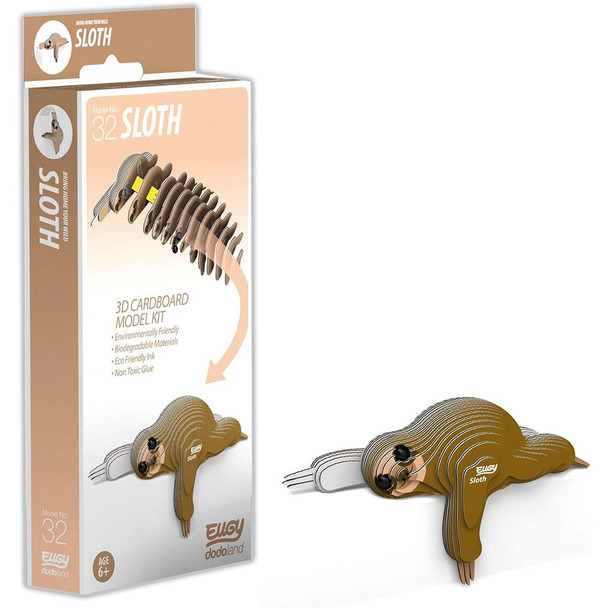 EUGY Sloth 3D Craft Kit