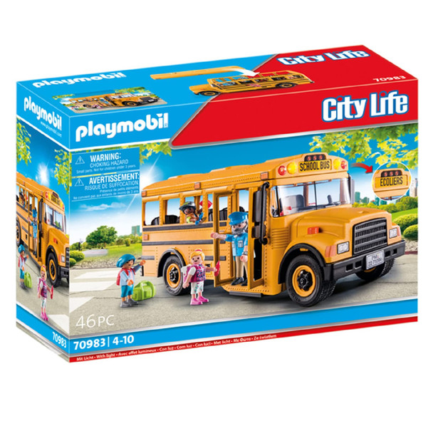 Playmobil 70983 City Life School Bus