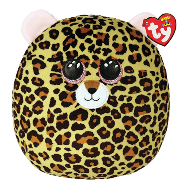 TY Livvie The Leopard Squish-A-Boo 14"