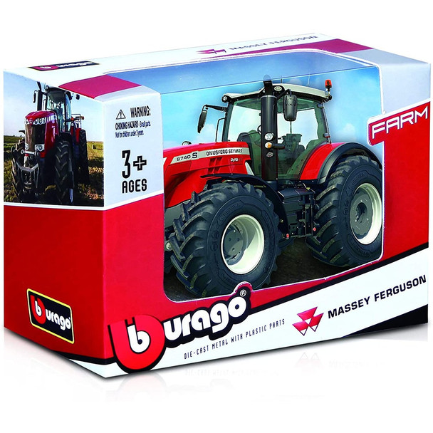 Bburago 10Cm Massey Fergusson 8740S Tractor