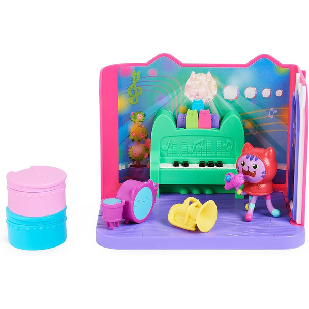 Gabby�s Dollhouse Deluxe Room -DJ Catnip's Groovy Music Room