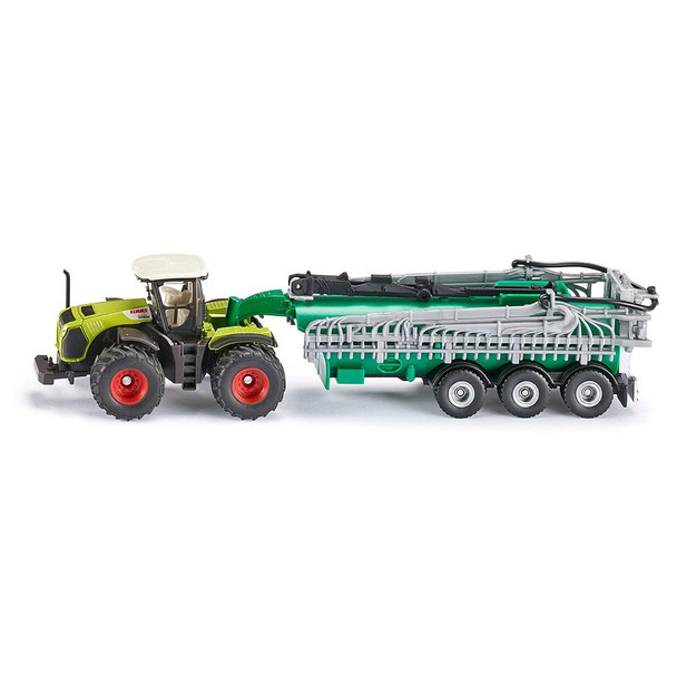 SIKU Clas Xerion with Slurry Tanker 1:87