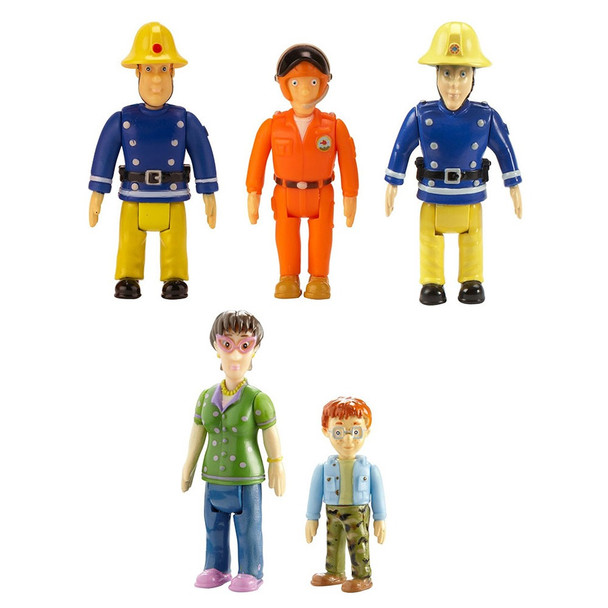Fireman Sam Action Figures Five Pack
