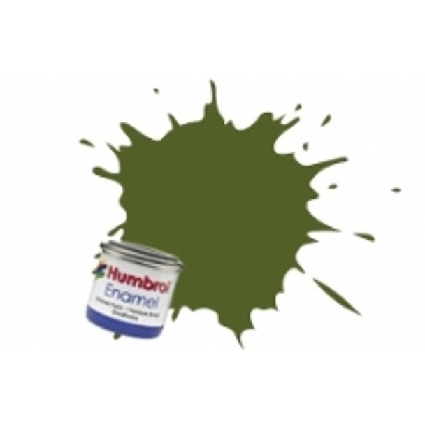 Humbrol Enamel Paint 14ml No 149 Foliage Green - Matt