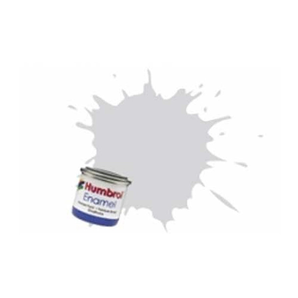 Humbrol Enamel Paint 14ml No 196 Light Grey - Satin