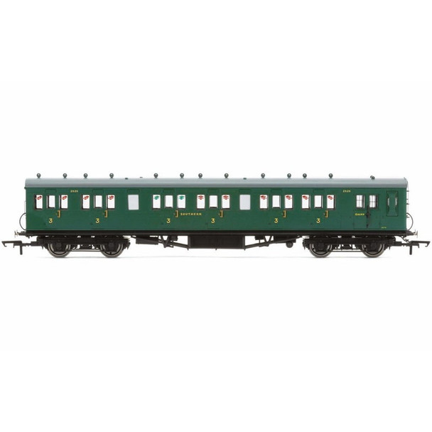 Hornby Coach R4793 Sr 58 Maunsell Rebuilt (Ex-Lswr 48 ) 6 Comp Brake 3Rd