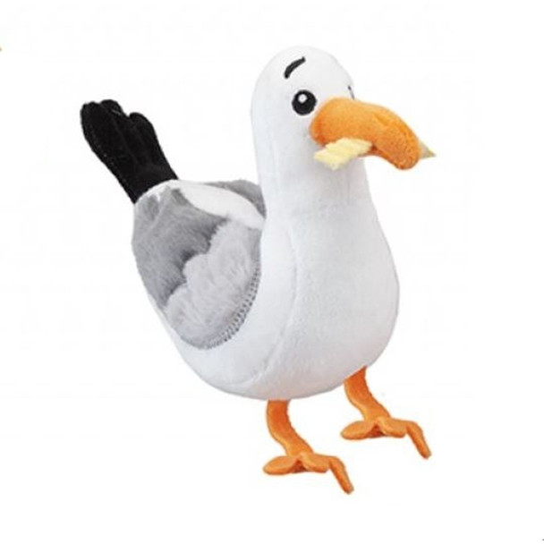 Gully The Seagull With Chip In Mouth 16cm Soft Toy