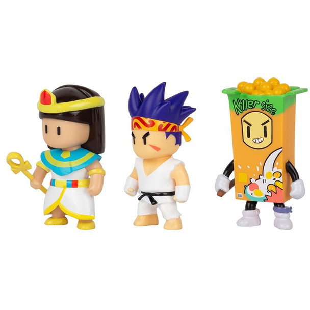 Stumble Guys 3 Figure Pack (Styles Vary)