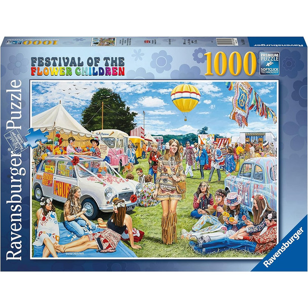 Ravensburger Festival of The Flower Children 1000 Piece Jigsaw Puzzle