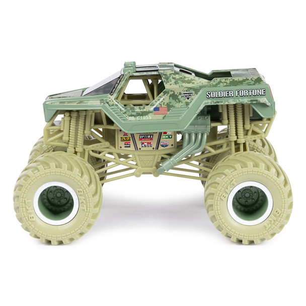 Monster Jam 1:24 Collector Soldier Fortune Desert Theme