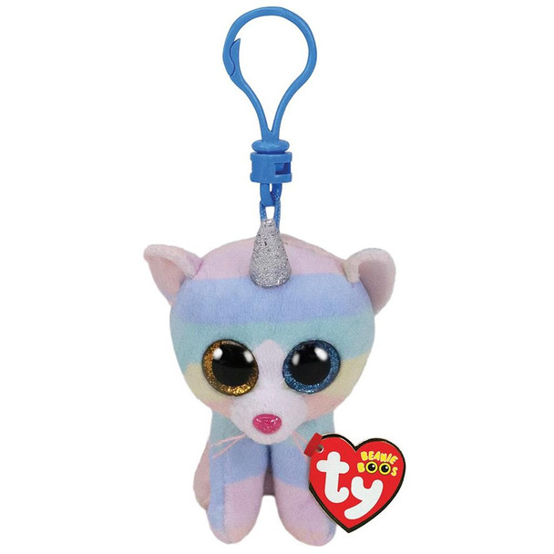 TY Heather the Cat Plush Key Clip