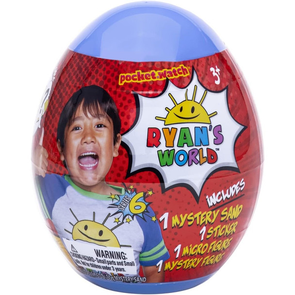 Ryan's World: Mini Mystery Egg - Blue