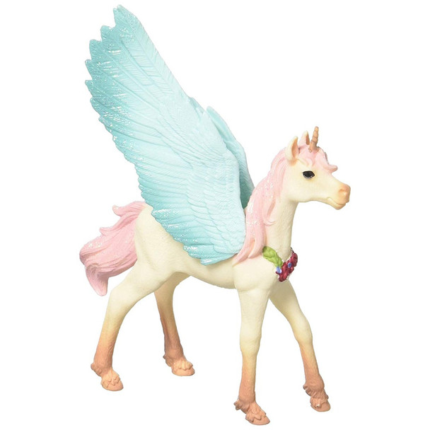 Schleich bayala 70575 Decorated unicorn Pegasus, foal