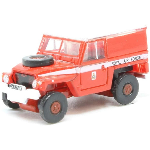 Oxford Diecast Land Rover Lightweight Raf (Red Arrows)