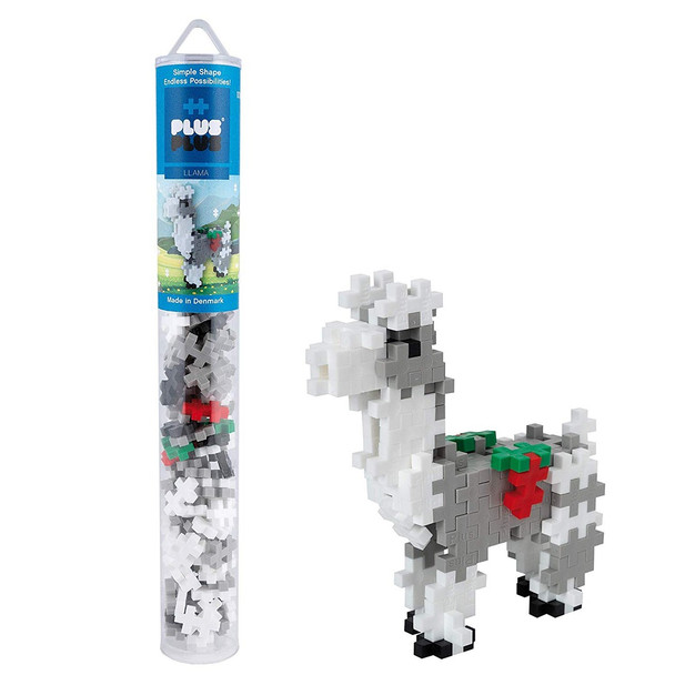 Plus Plus Llama 100 Pieces Tube Building Bricks,