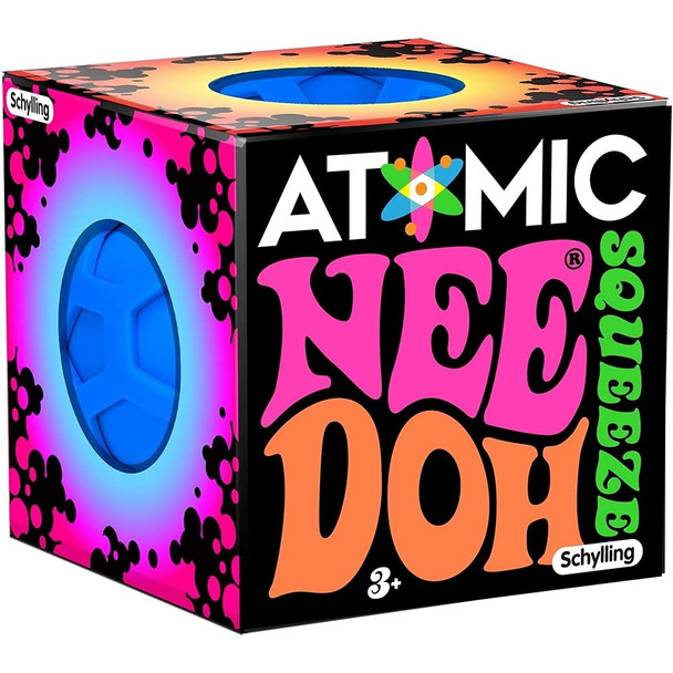 Atomic Nee Doh Stress Ball - 3 Assorted Colours (One Supplied)