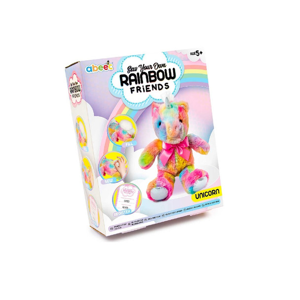 Sew Your Own Rainbow Friend Unicorn