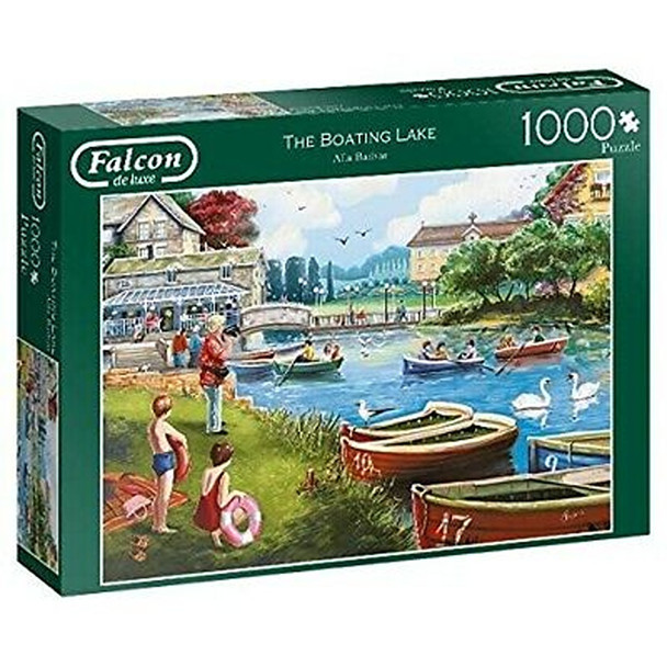 Falcon De Luxe Puzzle 1000 Piece The Boating Lake