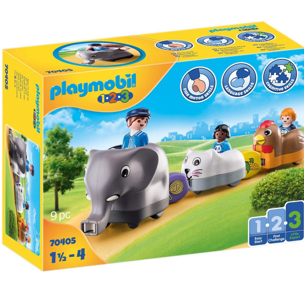 Playmobil 70405 1-2-3 Animal Train