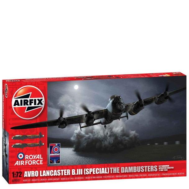 Airfix A09007 Avro Lancaster B.III (Special) The Dambusters Scale 1:72 Model Kit