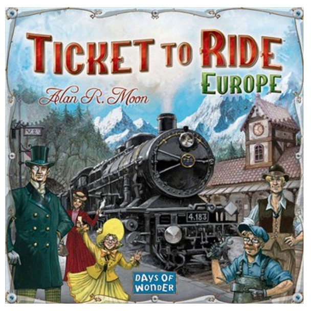 Ticket to Ride Europe Board Game
