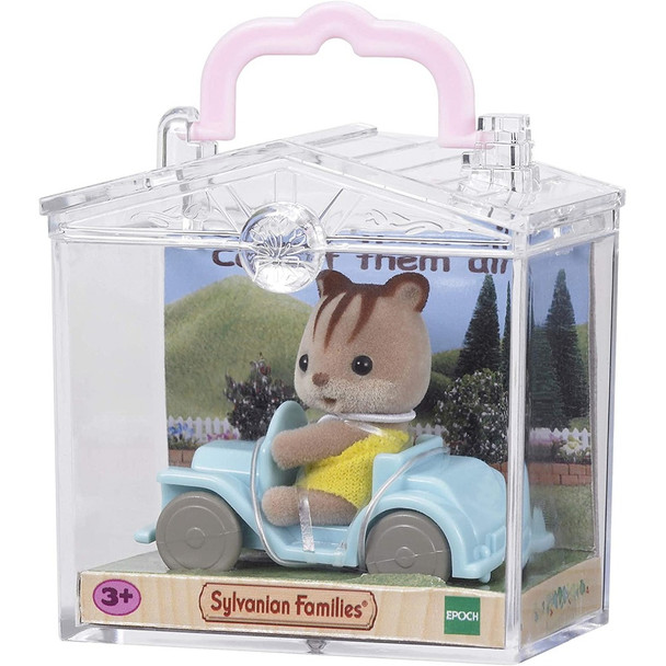 Sylvanian Families - Squirrel on Car Baby Carry Case