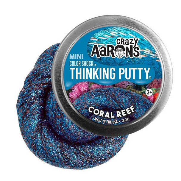 Crazy Aaron’s Thinking Putty - Coral Reef Mini Tin